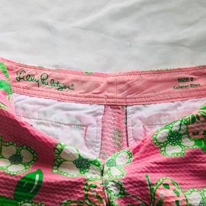 Lilly Pulitzer Callahan Shorts Flowers Size 0 EUC
